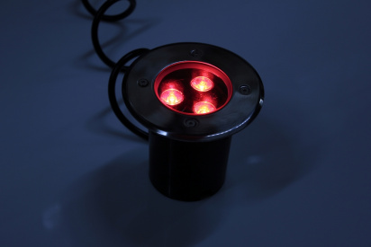G-MD106-R грунтовой LED-свет красный D120, 3W, 12V фото 3