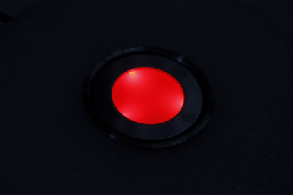 SC-B101B Red  LED floor light, круглый, 12V, IP67 фото 1