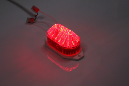 LED лампа-вспышка накладная, красная фото 1
